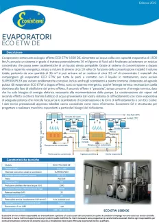 Evaporatore - ECO ETW DE