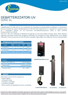 Debatterizzatore UV - SERIE AL