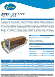 Monoblock SCC - ECO OXI MBBR