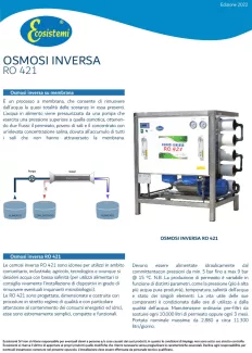 Reverse osmosis - RO 421