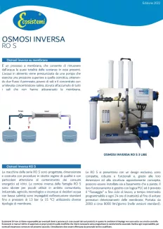 Osmosi Inversa - RO S